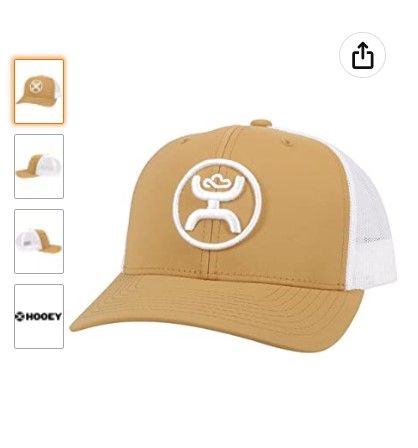 Photo 1 of HOOEY O Classic Trucker Hat Tan
