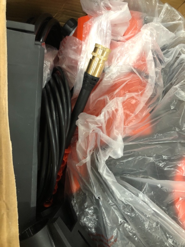 Photo 1 of Rock&Rocker Electric Pressure Power Washer 2150 PSI 1.6 GPM Portable Car Washer with Adjustable Spray Nozzle, Foam Cannon, IPX5 Car Washer Cleaner