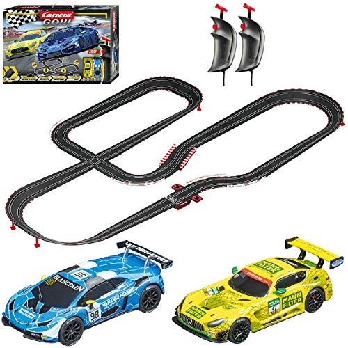 Photo 1 of Carrera GO!!! 62522 Victory Lane Electric Powered Slot Car Racing Kids Toy Race Track Set Includes 2 Hand Controllers and 2 Cars in 1:43 Scale
