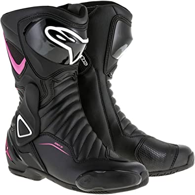 Photo 1 of Alpinestars Women's Stella SMX-6 v2 Vented Street Motorcycle Boot, Black/Pink/White
SIZE USW 7