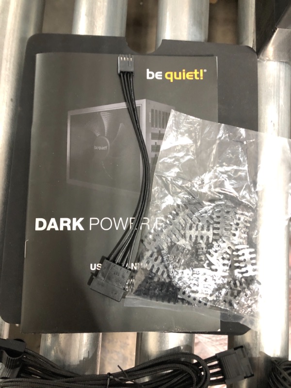 Photo 6 of Be Quiet! Dark Power Pro 12 1500W, BN647, 80 Plus Titanium Efficiency, Power Supply, ATX, Fully Digital, Modular, Virtually Inaudible Silent Wings Fan
