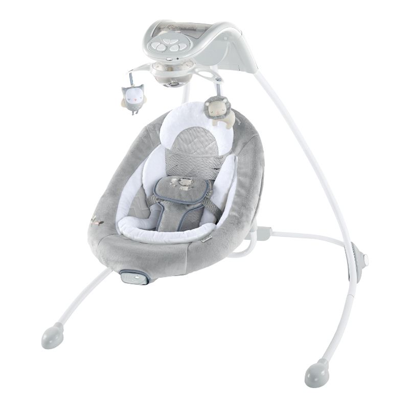 Photo 1 of Ingenuity DreamComfort InLighten 6 Speed Baby Cradling Swing Music Chair, Braden
