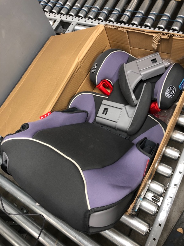 Photo 2 of Graco Affix High Back Booster Car Seat, Grapeade