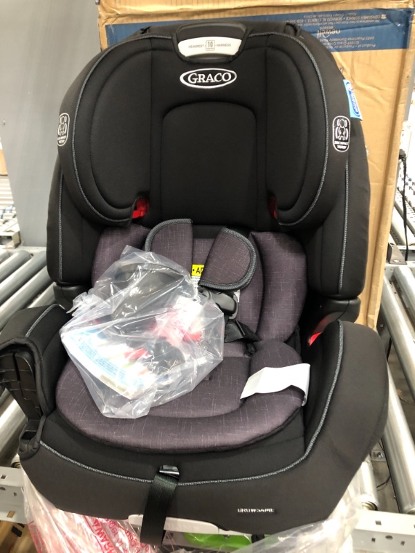 Photo 2 of Graco Grows4Me 4-in-1 Convertible Car Seat, West Point Gray
