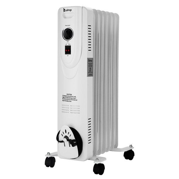 Photo 1 of ***PART ONLY***
SH-37-7 1500W Oil Heater with Temperature Adjustment / White
