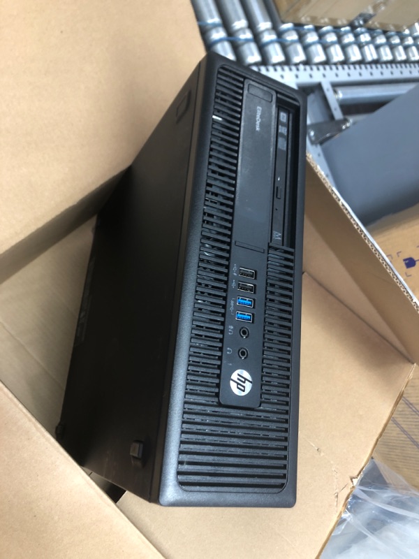 Photo 5 of HP ProDesk 600 G1 Small Form Factor PC, Intel Quad Core i7-4770 up to 3.9GHz, 16G DDR3, 512G SSD 1T, WiFi, Bluetooth 4.0, DVD, Windows 10 64-Multi-Language Support English/Spanish/French (Renewed)
