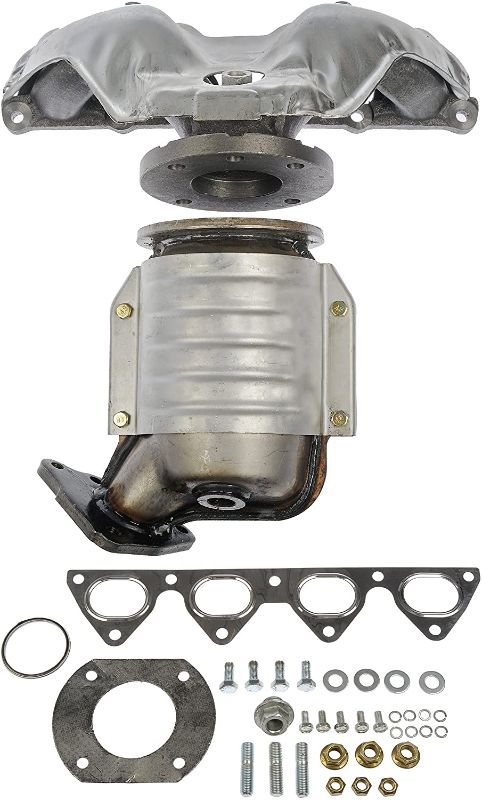 Photo 1 of **INCOMPLETE**
Dorman 673-439 Catalytic Converter with Integrated Exhaust Manifold for Select Honda Models
