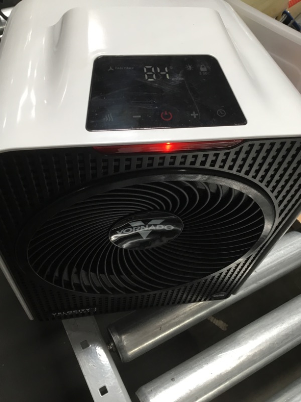 Photo 2 of Vornado Velocity 5 Whole Room Space Heater with Auto Climate Control, Timer, and Safety Features, White