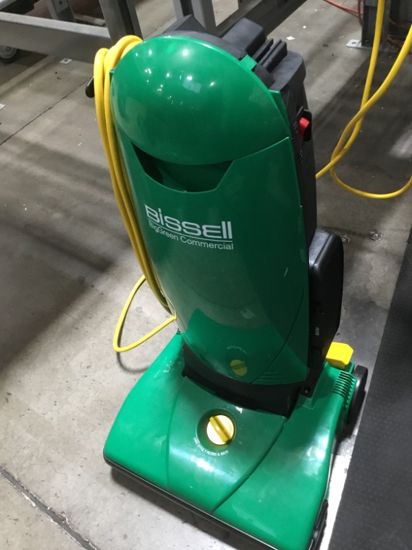 Photo 2 of BISSELL BigGreen Commercial PowerForce Bagged Lightweight, Upright, Industrial, Vacuum Cleaner, BGU1451T