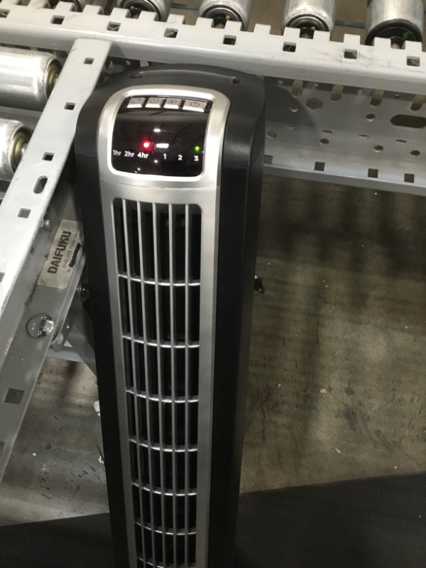 Photo 1 of Lasko 2511 36” Oscillating 3-Speed Remote Control Tower Fan for Home, 36 Inch, Black