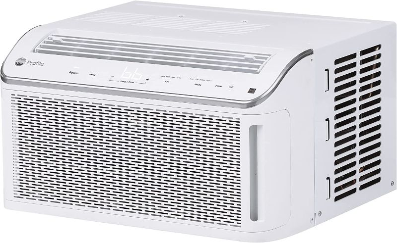 Photo 1 of GE Profile Ultra Quiet Window Air Conditioner 6,150 BTU, WiFi Enabled Energy Efficient for Small Rooms, Easy Installation with Included Kit, 6K Window AC Unit, Energy Star, White