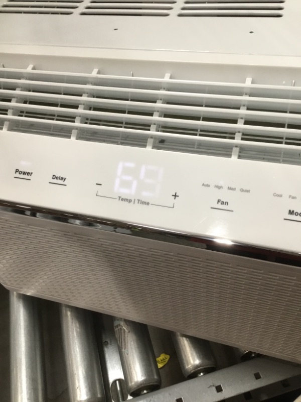 Photo 2 of GE Profile Ultra Quiet Window Air Conditioner 6,150 BTU, WiFi Enabled Energy Efficient for Small Rooms, Easy Installation with Included Kit, 6K Window AC Unit, Energy Star, White