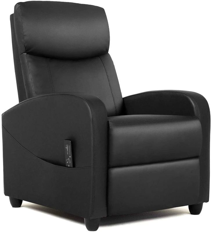 Photo 1 of Massage Recliner Chair Winback Single Recliner Sofa Chair