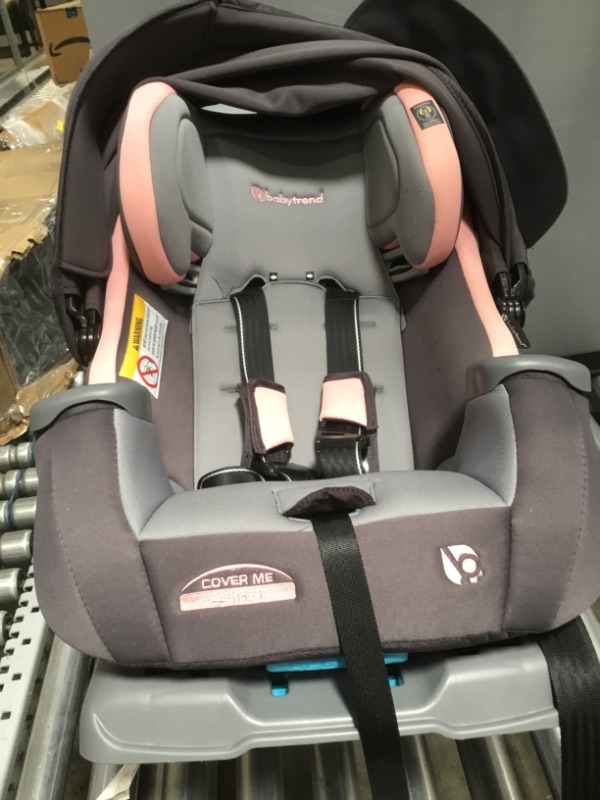 Photo 2 of Baby Trend Cover Me 4 in 1 Convertible Car Seat, Quartz Pink