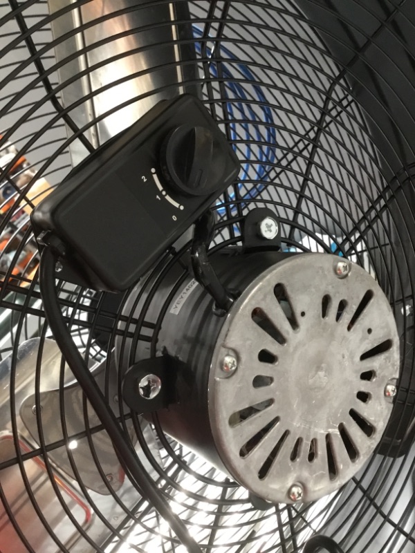 Photo 1 of Amazon Commercial, Black 2-Speed 30-Inch Drum Fan
