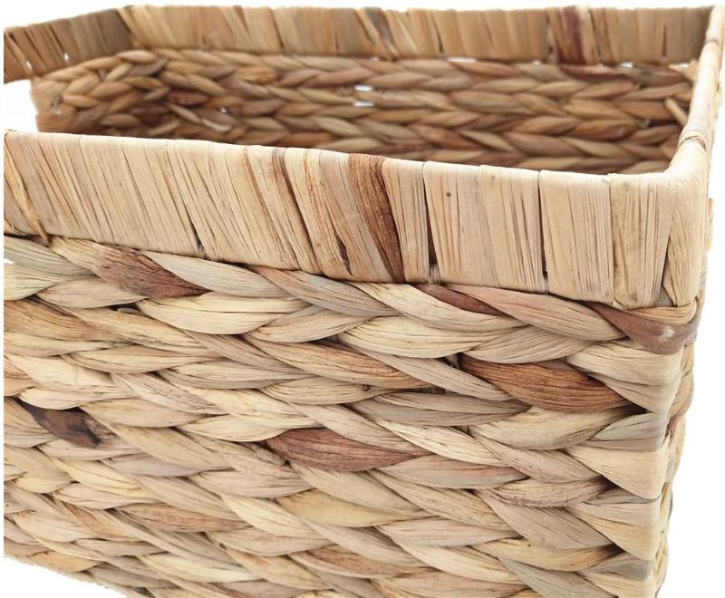 Photo 1 of 
Basket Box Woven Natural 4 PACK