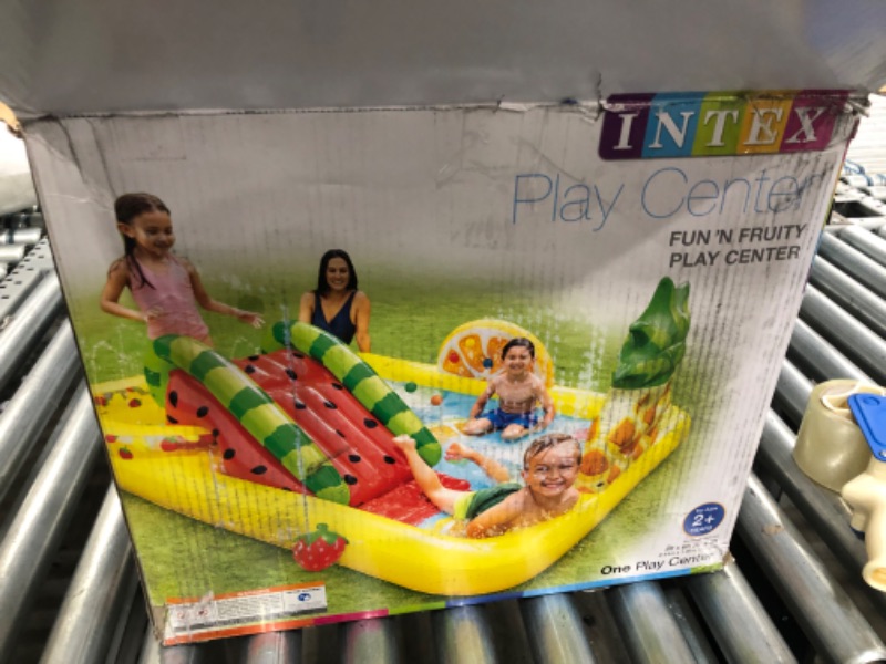 Photo 2 of Intex Fun 'n Fruity Inflatable Play Center, for Ages 2+, Multicolor