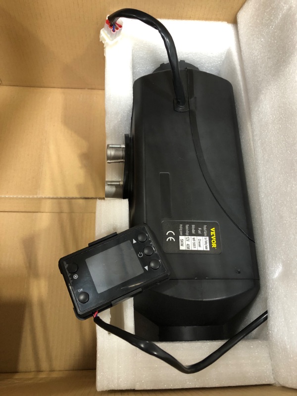 Photo 3 of **missing The combustion chamber** Happybuy 8KW Diesel Air Heater Muffler Diesel Heater 12V 8000W Diesel Parking Heater Remote Control Remote Control with LCD Switch for Car Bus Trucks Motor-Home and Boats
