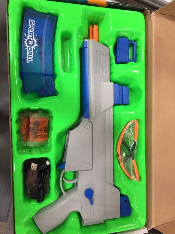 Photo 2 of **SPLATRBALL SRB400-SUB Gel Ball Water Bead Blaster Gun Kit. Splat R Ball Everything with The Electric Water Ball Blaster able to Shoot up to 200fps! Splatter Ball Gun
