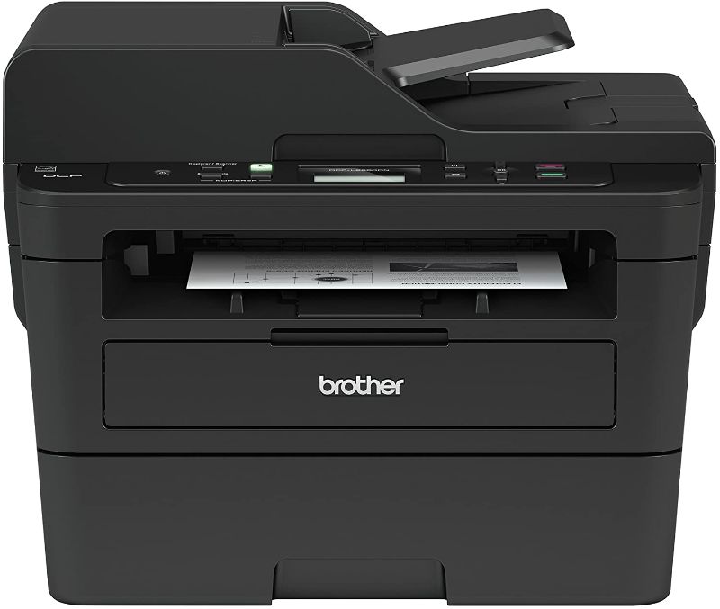 Photo 1 of Brother Monochrome Laser Printer, Compact Multifunction Printer and Copier, DCPL2550DW, Amazon Dash Replenishment Ready, Black
