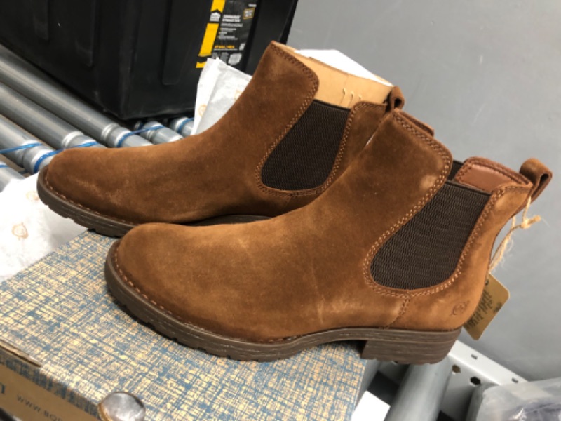 Photo 3 of B?rn Cove Waterproof Chelsea Boot in Brown Suede at Nordstrom, Size 8.5
