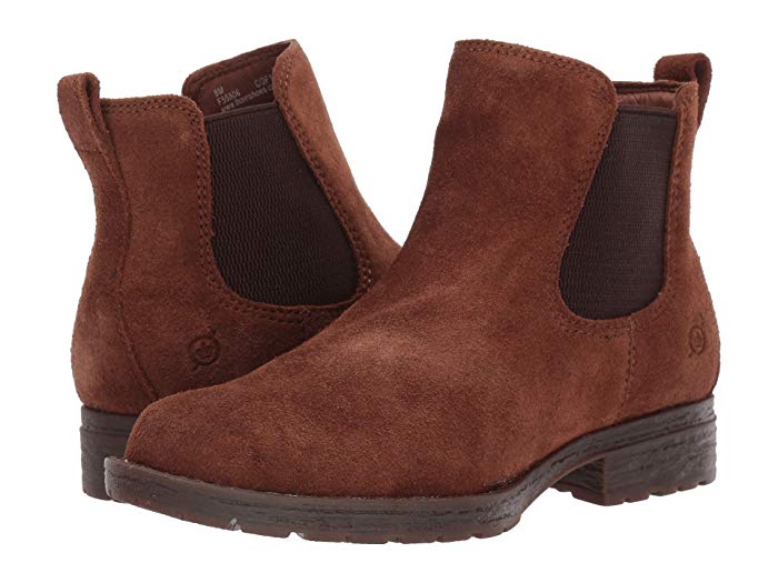 Photo 1 of B?rn Cove Waterproof Chelsea Boot in Brown Suede at Nordstrom, Size 8.5
