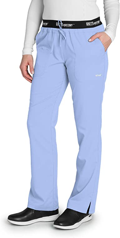 Photo 1 of BARCO Grey's Anatomy Women's Aubrey Pant, Athletic Medical Scrub Pants w/ 3 Pockets & Elastic Drawcord Waistband
