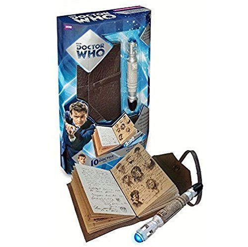 Photo 1 of Doctor Who Journal of Impossible Things & Mini Sonic Screwdriver Pen

