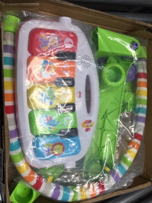 Photo 2 of Fisher-Price Deluxe Kick 'n Play Piano Gym, Green, Gender Neutral (Frustration Free Packaging)
