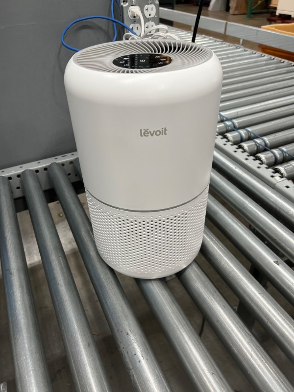 Photo 6 of LEVOIT Air Purifier for Home Allergies Pets Hair in Bedroom, H13 True HEPA Filter, 24db Filtration System Cleaner Odor Eliminators, Ozone Free, Remove 99.97% Dust Smoke Mold Pollen, Core 300, White
