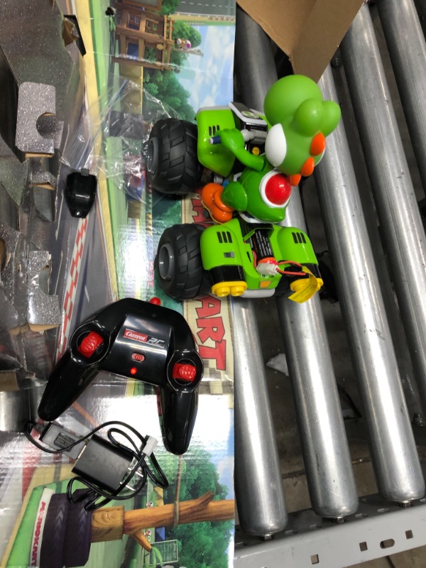 Photo 1 of **PARTS ONLY**
Carrera RC Nintendo Mario Kart 2.4 GHz Radio Remote Control Toy Car Vehicle - Yoshi Quad
