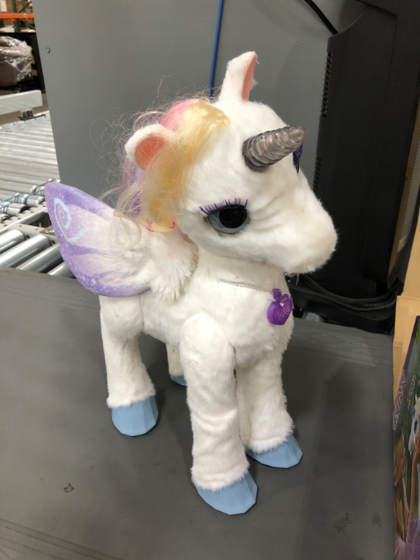 Photo 2 of furReal StarLily, My Magical Unicorn Interactive Plush Pet Toy