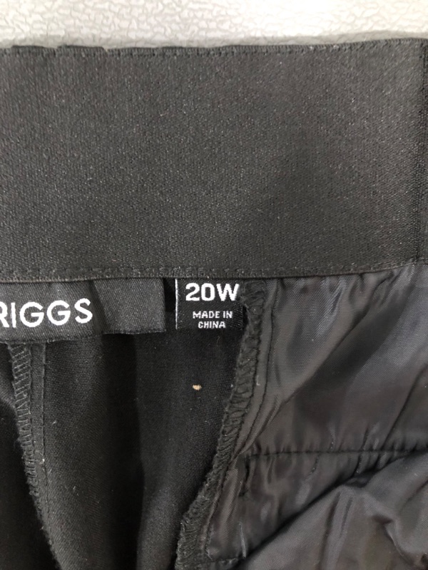 Photo 3 of Briggs Women's Pull on Dress Pant, 20 Wide