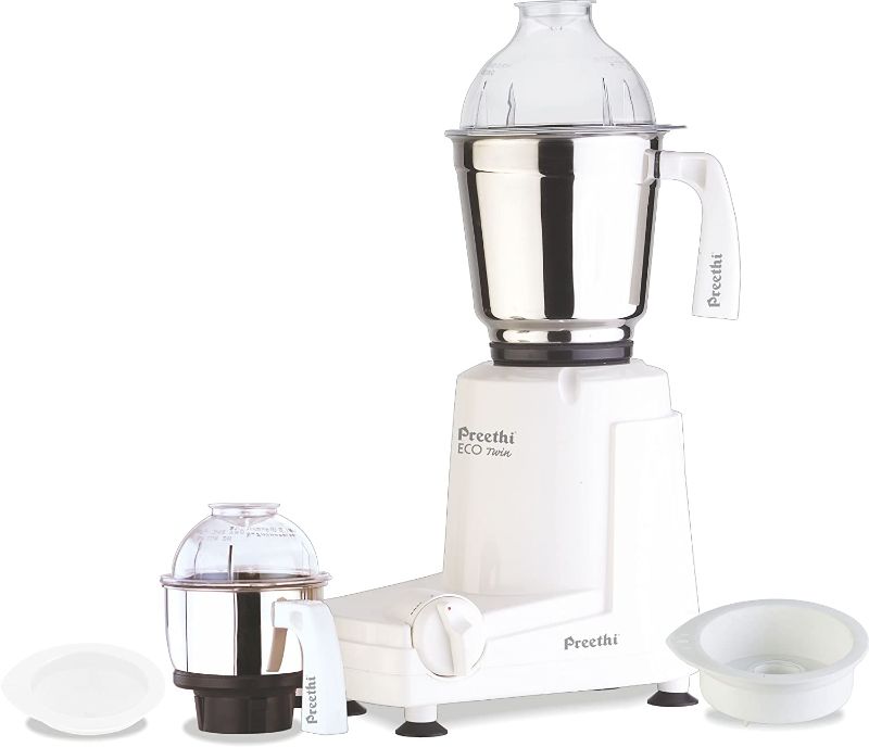 Photo 1 of Preethi Eco Twin Jar Mixer Grinder, 550-Watt
