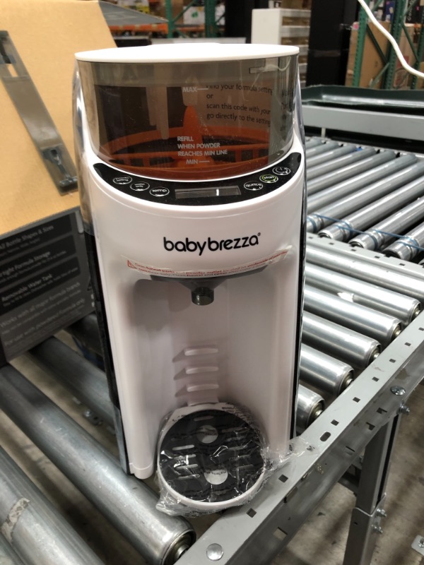 Photo 3 of New and Improved Baby Brezza Formula Pro Advanced Formula Dispenser Machine - Automatically Mix a Warm Formula Bottle Instantly - Easily Make Bottle with Automatic Powder Blending
