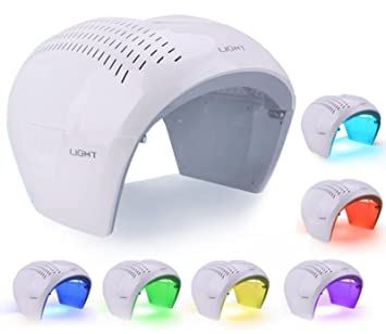 Photo 1 of Lolicute LED Photon Light Therapeutics 7 Colors Facial Skin Care Body Therapy Device Portable