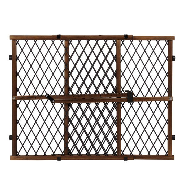 Photo 1 of Evenflo Position & Lock Pressure Mount Gate, 26"-42", Farmhouse Brown
