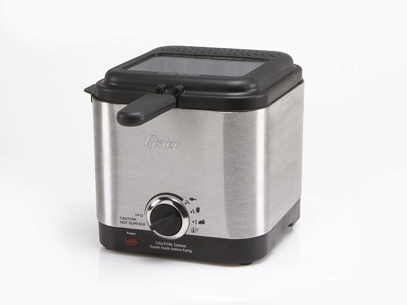 Photo 1 of 
Oster Style Compact Stainless Deep Fryer, Stainless Steel