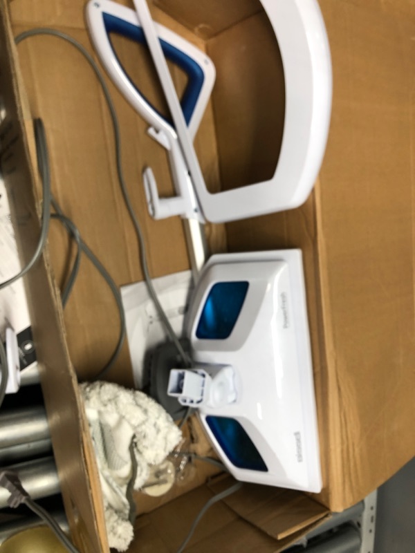 Photo 1 of Bissell Power Fresh Steam Mop with Natural Sanitization, Floor Steamer, Tile Cleaner, and Hard Wood Floor Cleaner with Flip-Down Easy Scrubber, 1940A