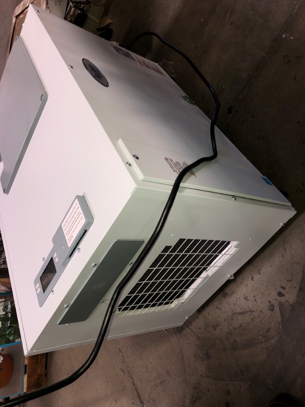 Photo 15 of Aprilaire E130C Pro 130 Pint Dehumidifier with Casters for Crawl Spaces, Basements, Whole Homes, Commercial up to 7,200 sq. ft.
