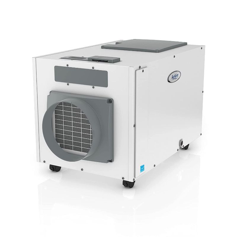 Photo 1 of Aprilaire E130C Pro 130 Pint Dehumidifier with Casters for Crawl Spaces, Basements, Whole Homes, Commercial up to 7,200 sq. ft.
