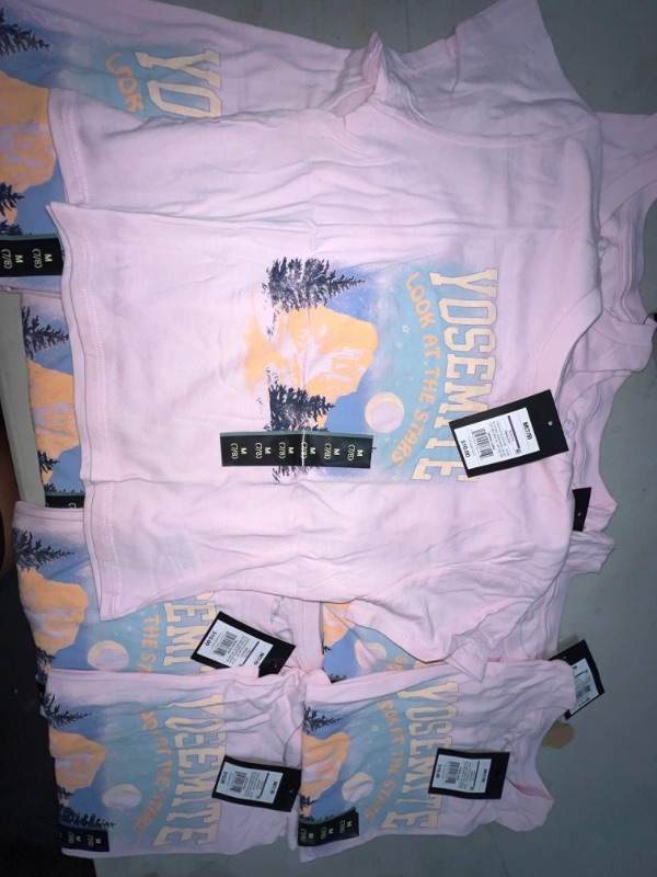 Photo 3 of (9-pack) Girls' Boxy Cropped Short Sleeve Graphic T-Shirt - Art Class™-medium 7/8 
