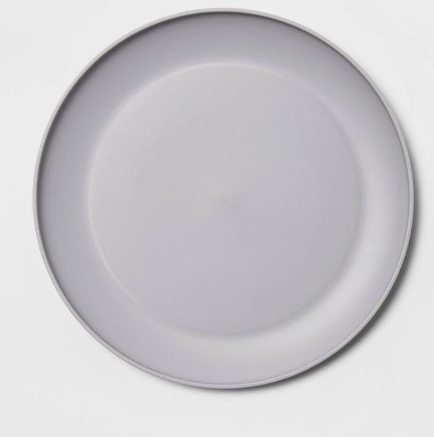 Photo 1 of 10.5" Plastic Dinner Plate - Room Essentials™ -24 pack 

