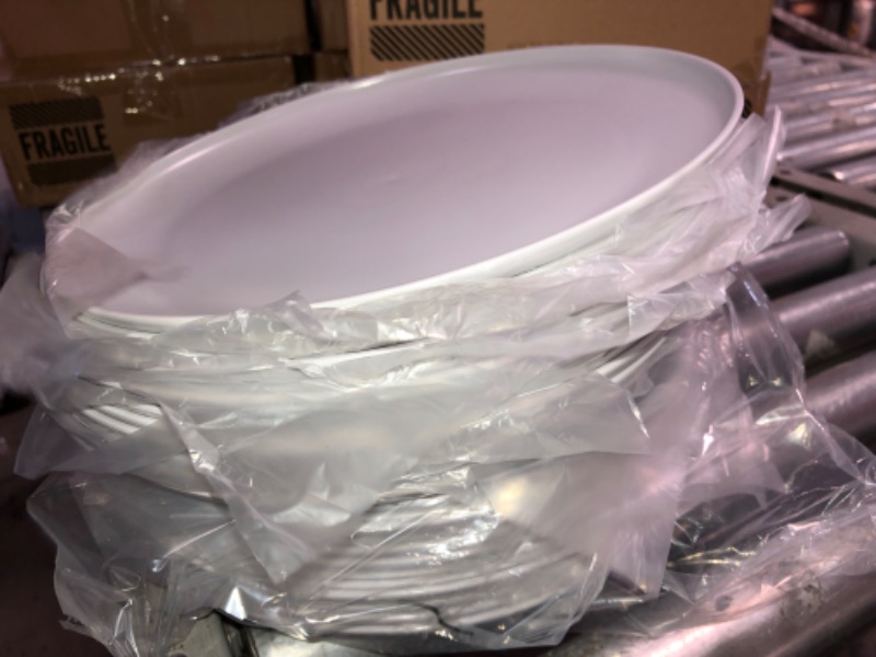 Photo 2 of 10.5" Plastic Dinner Plate - Room Essentials™ -24 pack 

