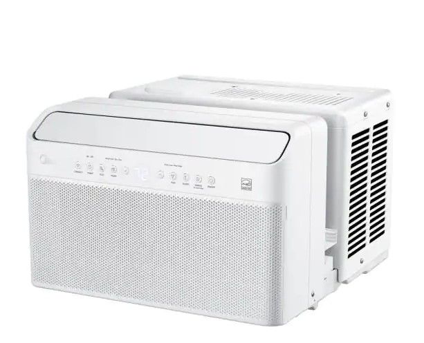 Photo 1 of Midea 8,000 BTU U-Shaped Inverter Window Air Conditioner WiFi, 9X Quieter, Over 35% Energy Savings ENERGY STAR MOST EFFICIENT