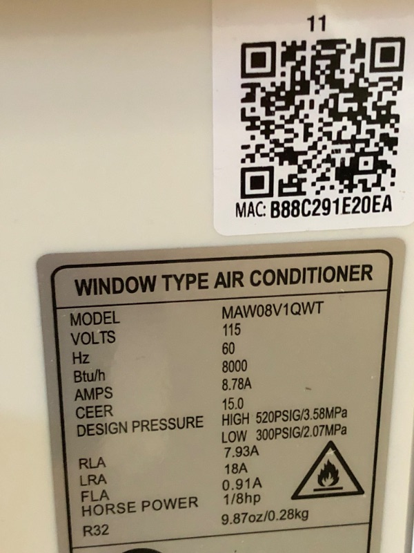 Photo 4 of Midea 8,000 BTU U-Shaped Inverter Window Air Conditioner WiFi, 9X Quieter, Over 35% Energy Savings ENERGY STAR MOST EFFICIENT