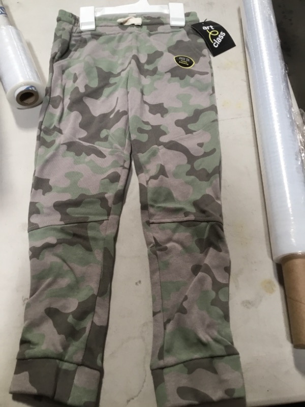 Photo 2 of *** WHOLE CASE OF 12*** 
Toddler Boys' Fleece Camo Moto Jogger Pants - Art Class™ Green
SIZE 5T