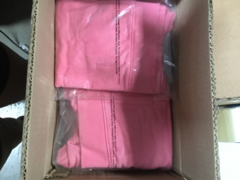 Photo 3 of *** WHOLE CASE OF 12*** 
Toddler Crewneck Pullover Sweatshirt - Cat & Jack™ Bright Pink SIZE 2T