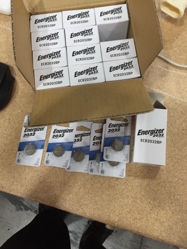 Photo 3 of (PACKS OF 6 , 12 BOXES) Energizer 2032 Lithium Coin Battery, 1-Pack


