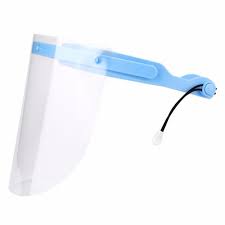 Photo 1 of 26 Adjustable Face Shield?1pack+10Films) Full Face Protection Shield with Clear Anti-Fog Shields (Tear Off Film)